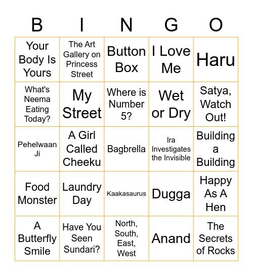 TOWNHALL 2022 Bingo Card