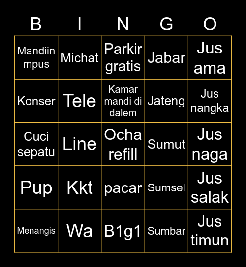 jey7ss Bingo Card