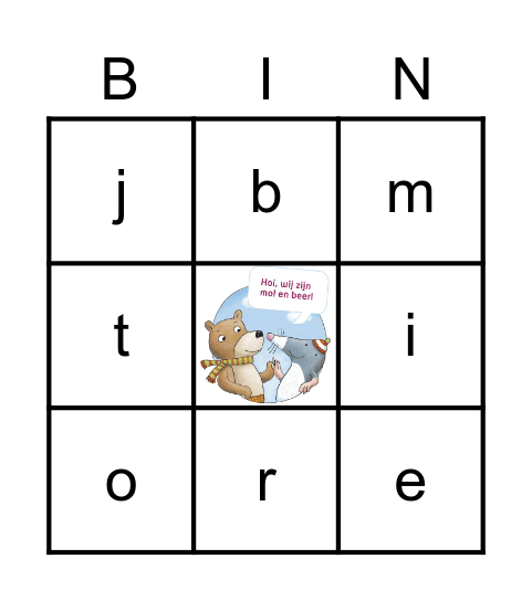 letterbingo Card