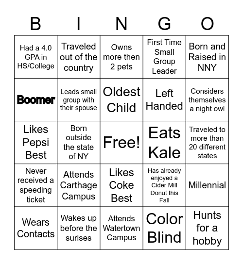 small-group-bingo-card