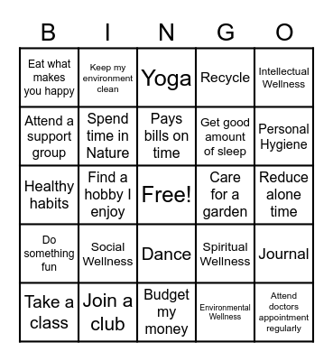 HARAMBEE Bingo Card