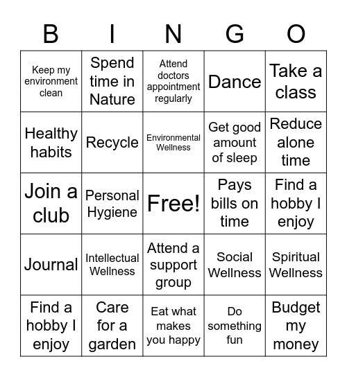 HARAMBEE Bingo Card