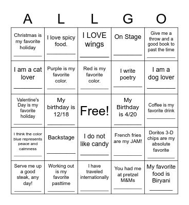 Mentee Meeting 9/14/22 - Reconnecting Bingo Card