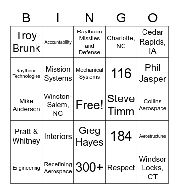 Fall Kickoff!!! Bingo Card