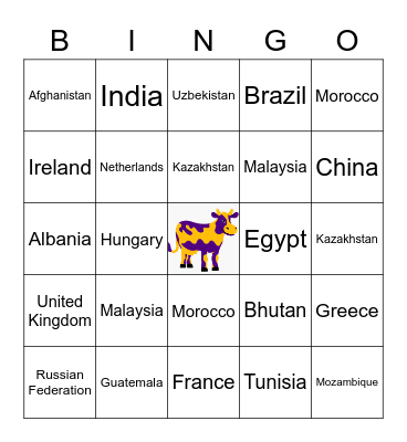 2022 International Students Meet & Greet Bingo Card