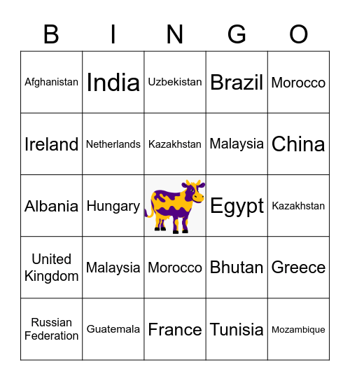 2022 International Students Meet & Greet Bingo Card