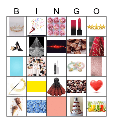 Bridal Shower Bingo Card