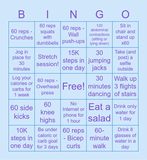 PUFF INTO TUFF - Bingo #3 Bingo Card