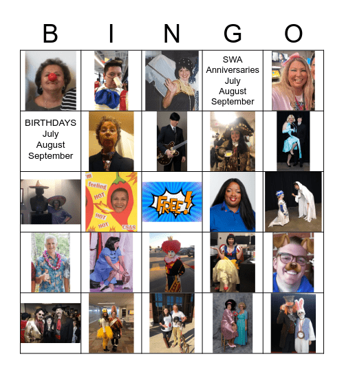 Bagels & BINGO Card