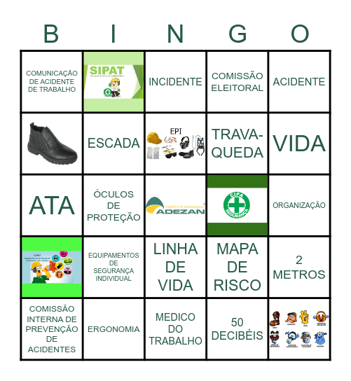 BINGO SIPAT ADEZAN 2022 Bingo Card