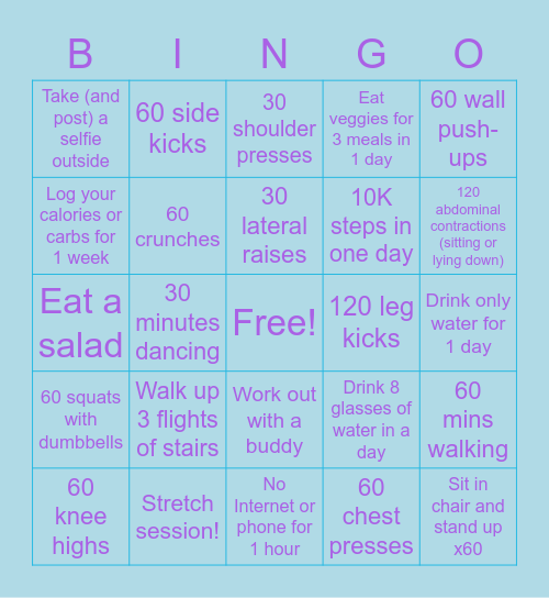 PUFF INTO TUFF #3 (9/18-9/24) Bingo Card