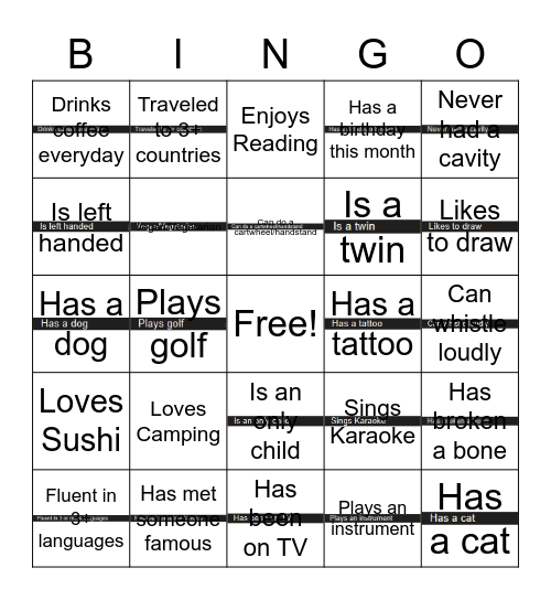 Strategy & Innovation BINGO! Bingo Card