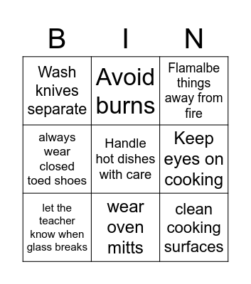 Salty Sweet Cookies + Kream Bingo Card