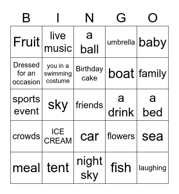 Kingsway Life Group Bingo Card