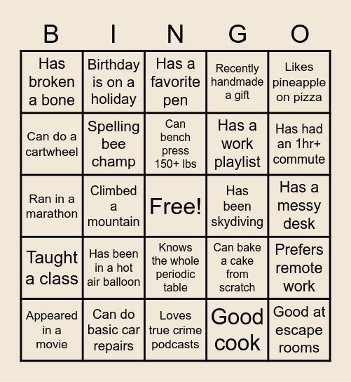 Procurement & Logistics Bingo Card