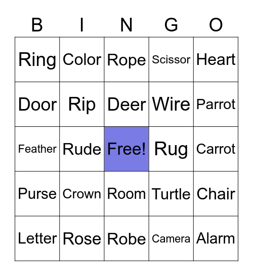 BINGO for /r/! Bingo Card