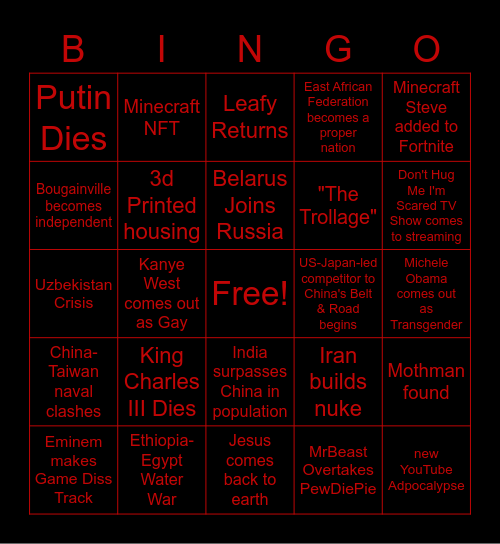 2023 Bingo 