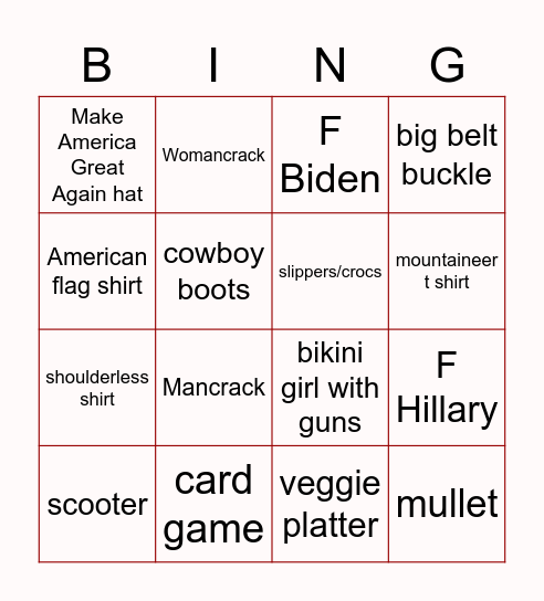 Fall Bash Bingo Card