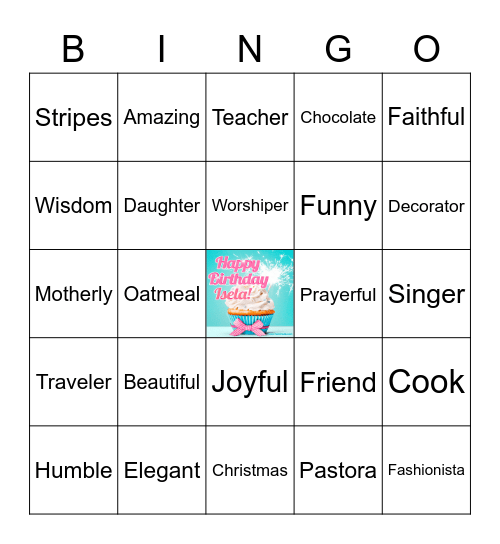 Celebrating Isela Aguirre! Bingo Card