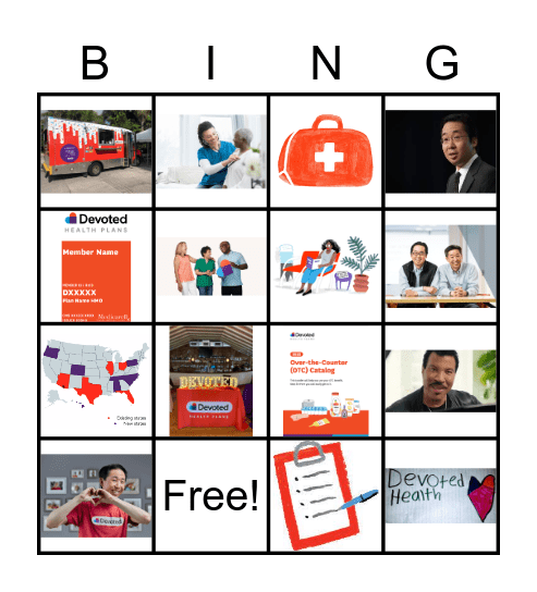 WE ARE DEVOTED Bingo Card