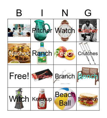 CH Bingo! Bingo Card