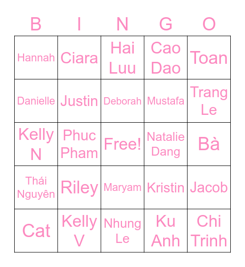 Birthday Bingo🎉 Bingo Card