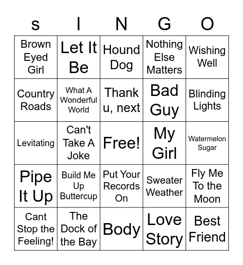 singo-bingo-card