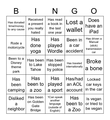 2022 SMG Annual Meet Bingo Card