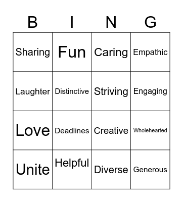 FECCCC Bingo Card