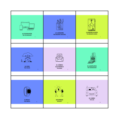 Asurion Loteria Bingo Card