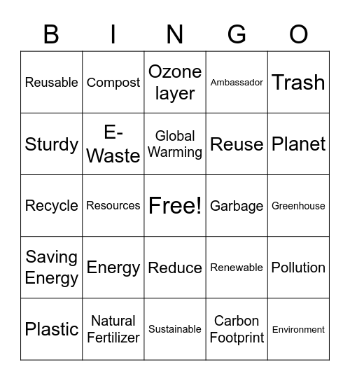 Global Ismaili Civic Day 2022 Bingo Card