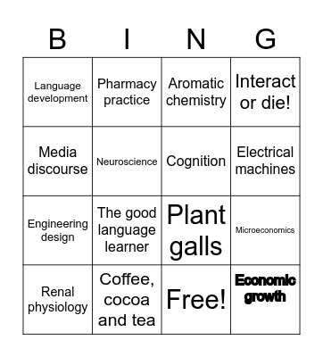 BOOK BINGO Card