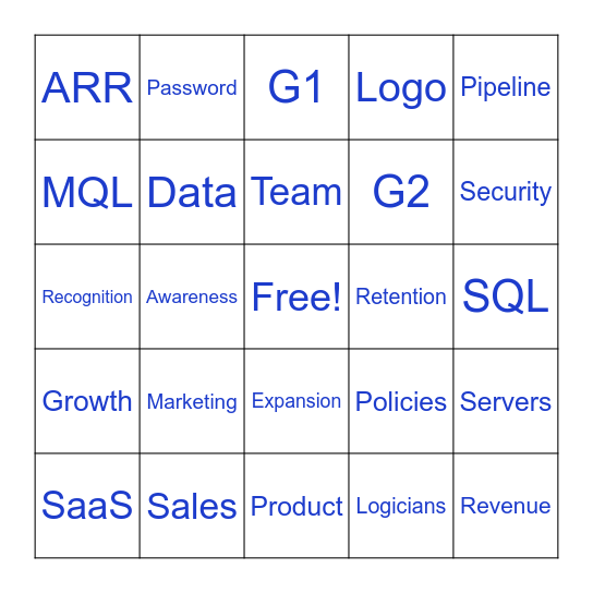 CLX BINGO Card