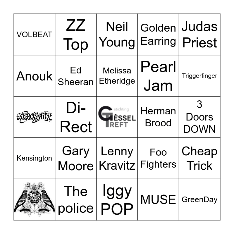 Gèssel Treft Bingo Card
