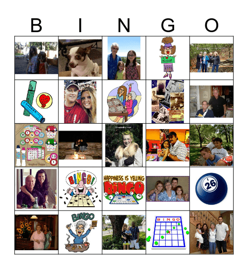 Claire's 86th Birthday Bingo Card