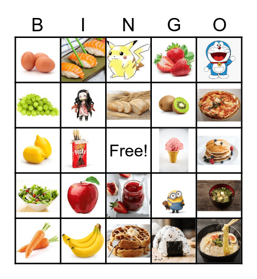 What Do You Like? BINGO! Bingo Card