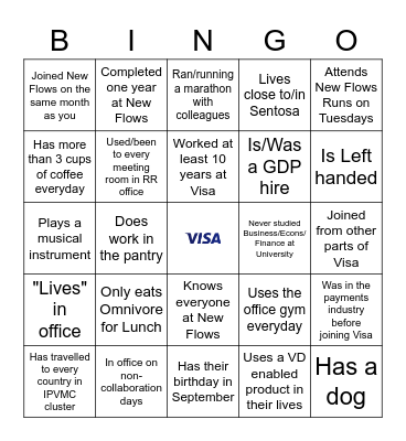 Icebreaker Bingo: Find Someone Who... Bingo Card