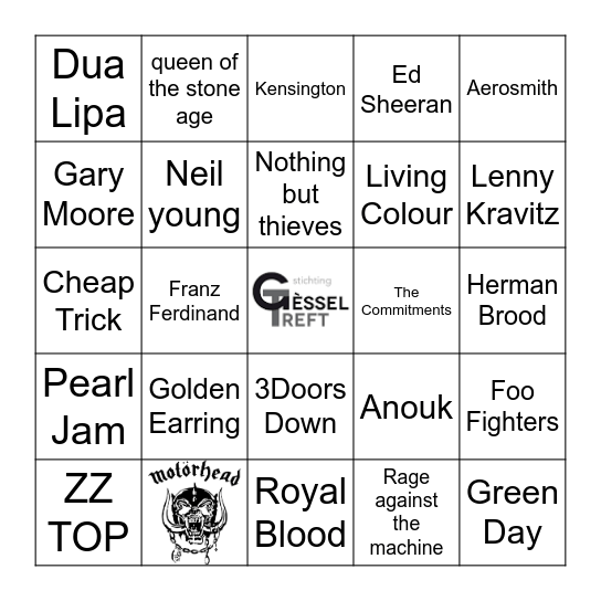 Gèssel Treft Bingo Card