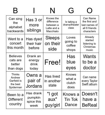 ACC MSM/HSM Bingo Card