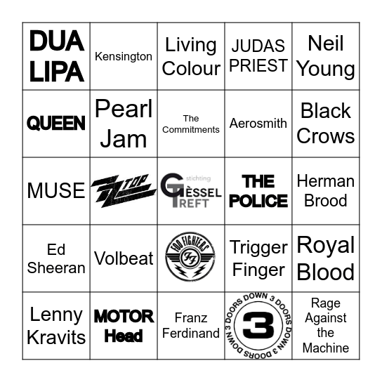 Gèssel Treft Bingo Card