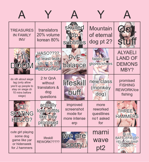 HEIDEL BALL 2022 WOOO !!!!!! Bingo Card