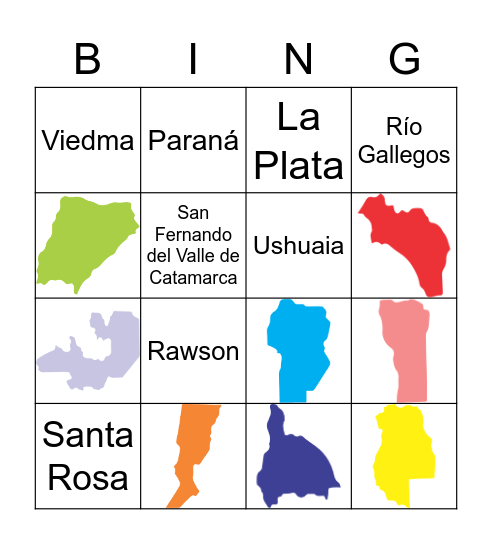 Mi Argentina Bingo Card