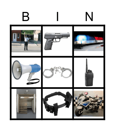 DE POLITIE Bingo Card