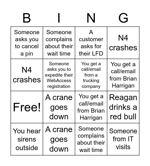 CSC BINGO 2022 Bingo Card