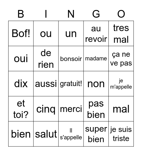 Christina Silverman Bingo Card