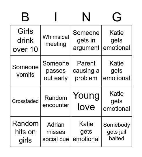 Firefly Bingo 2022 Bingo Card