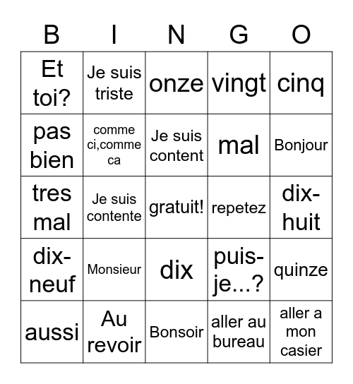 Abigail GIlchrist Bingo Card