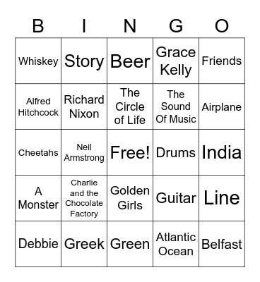 Gm 7 Oct 2022 Small t Bingo Card