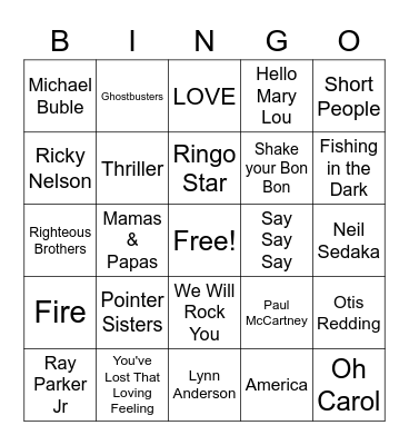 Gm 8 Oct 2022 Bingo Card