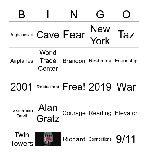 Ground Zero Bingo Card